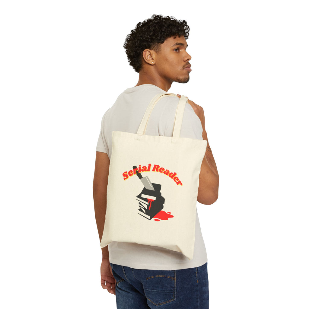 "Serial Reader" Tote Bag