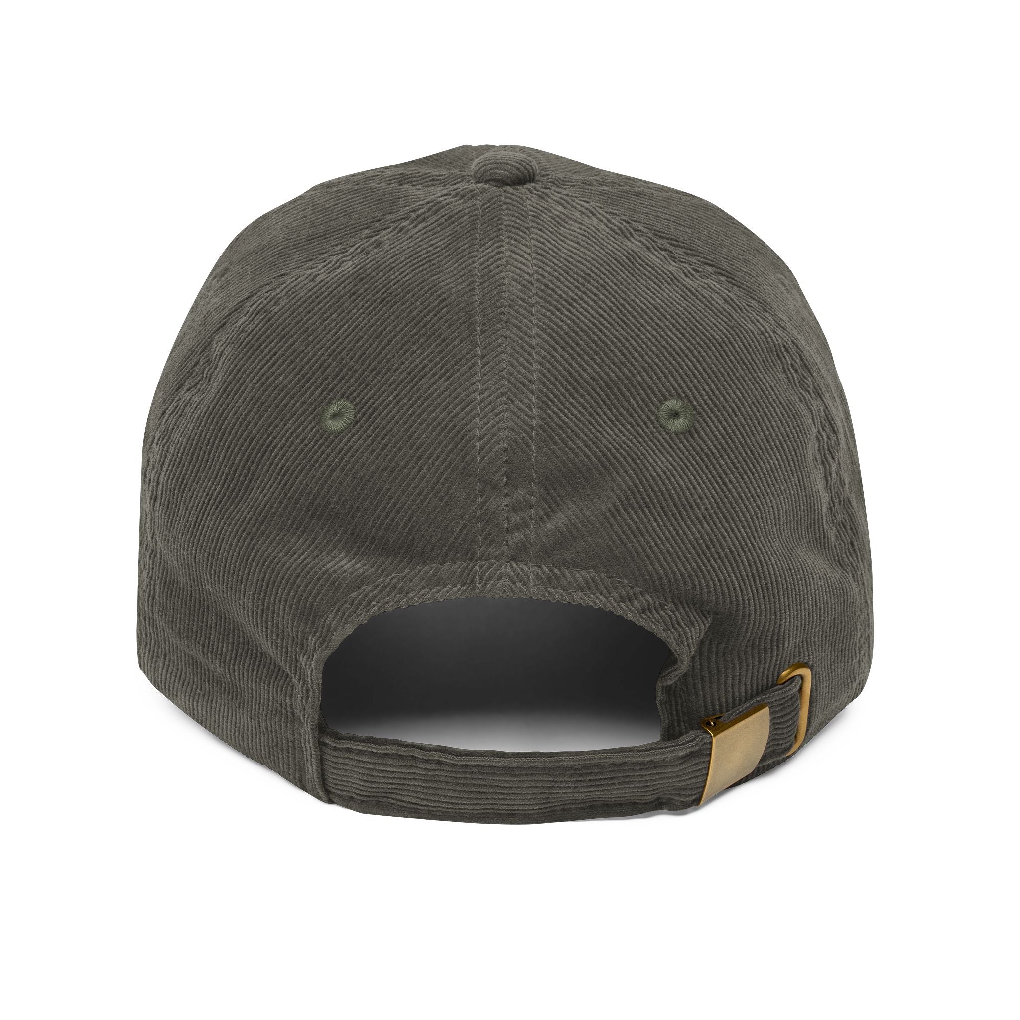 "Dog-eared" Corduroy Embroidered Cap