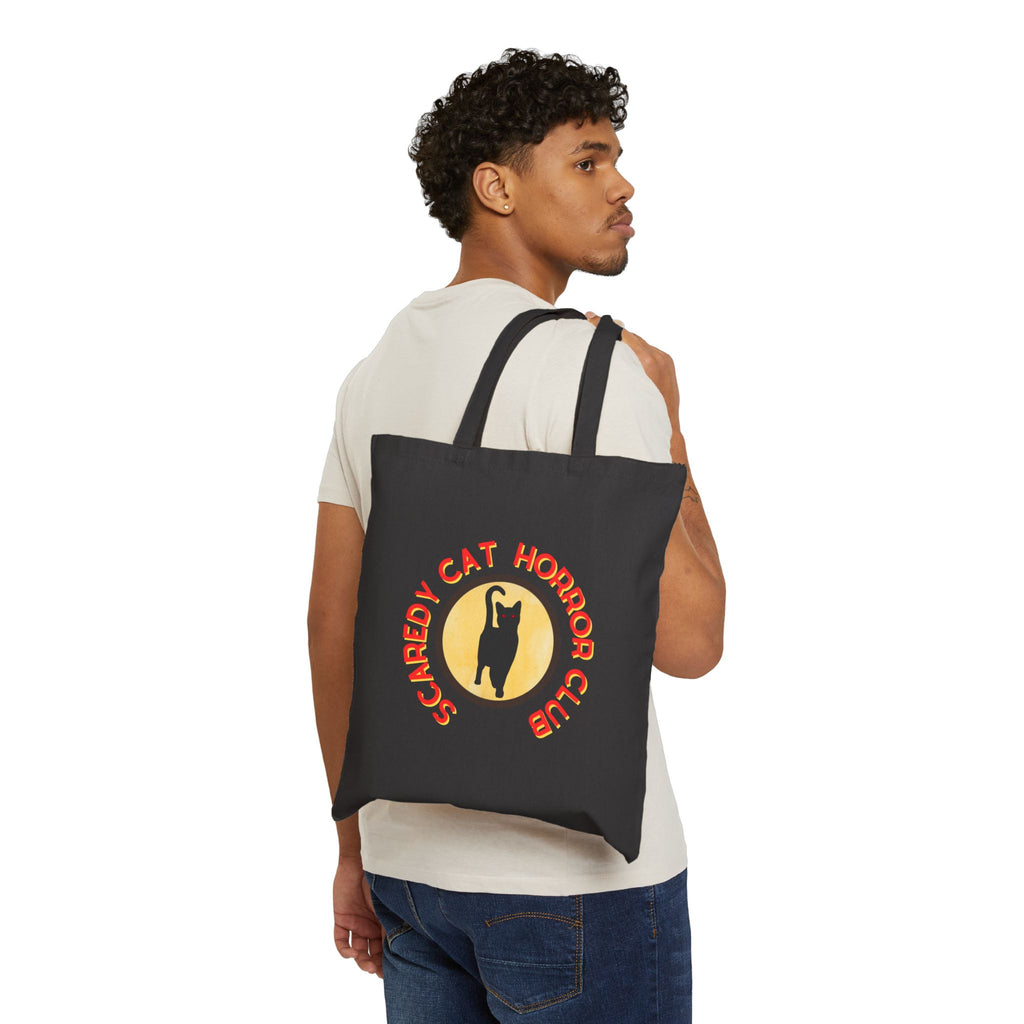 "Scaredy Cat Horror Club" Tote Bag
