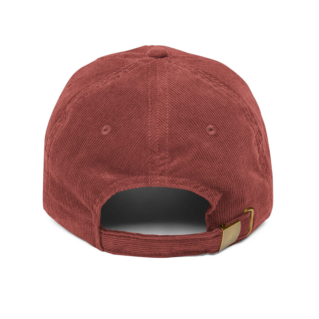 "Life is Fiction" Corduroy Embroidered Cap