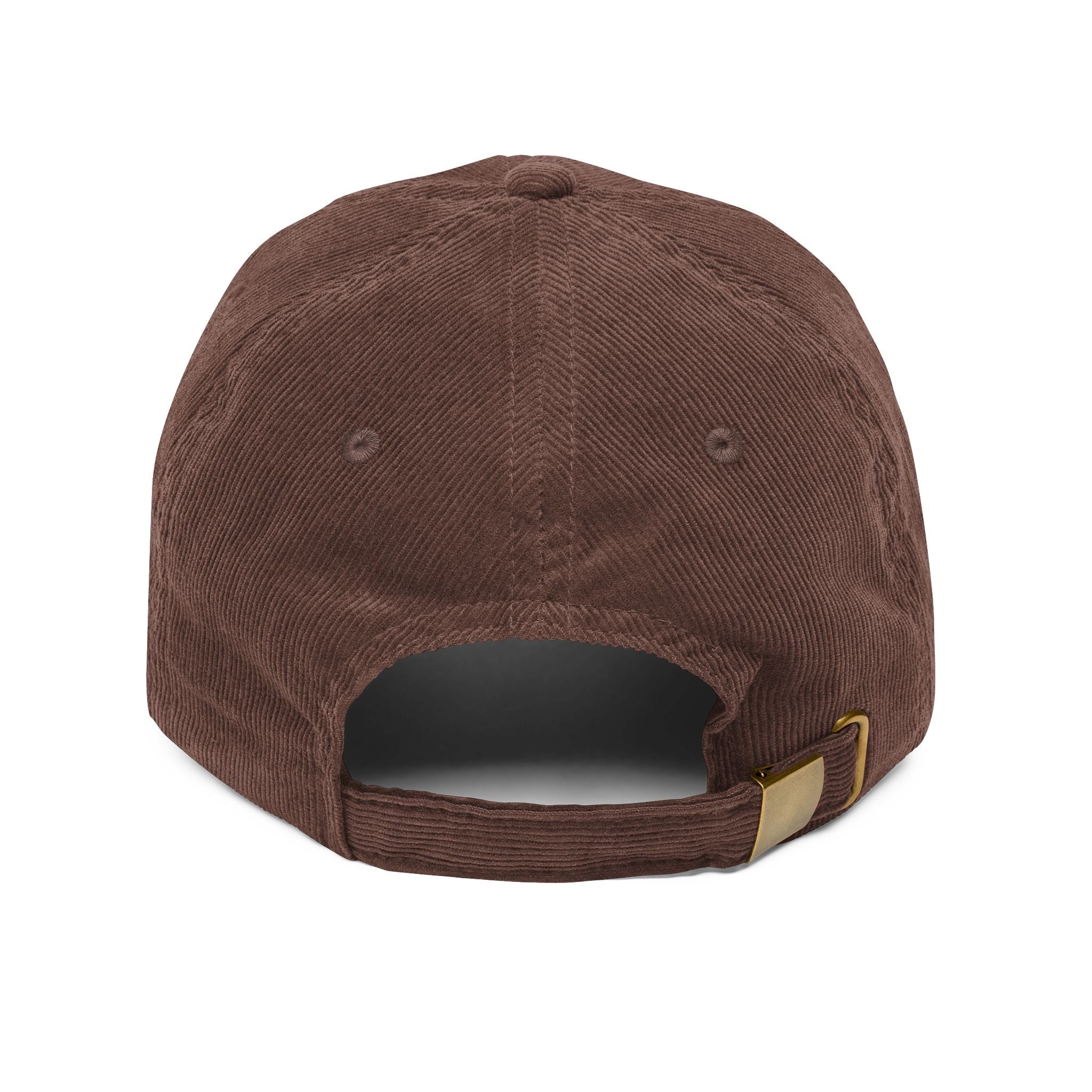 "Dog-eared" Corduroy Embroidered Cap
