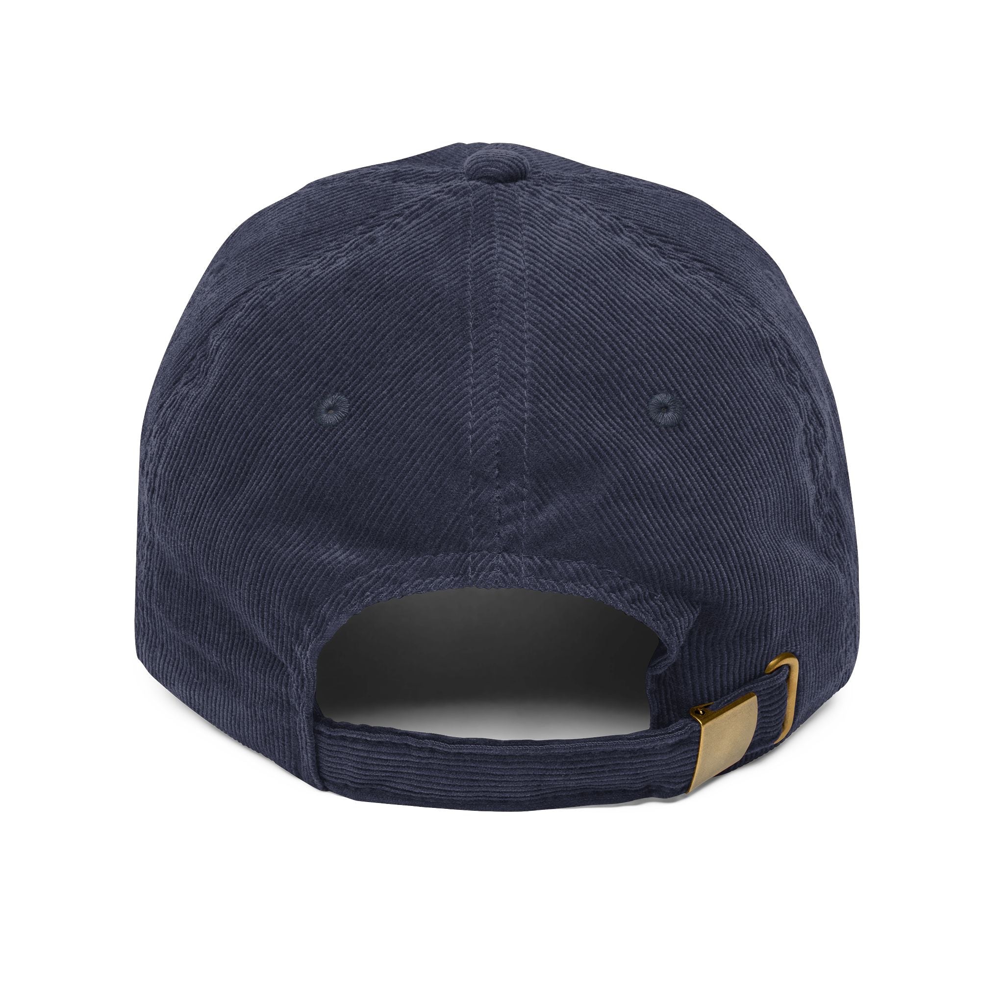 "Dog-eared" Corduroy Embroidered Cap