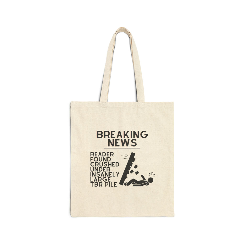 "Death By TBR" Tote Bag