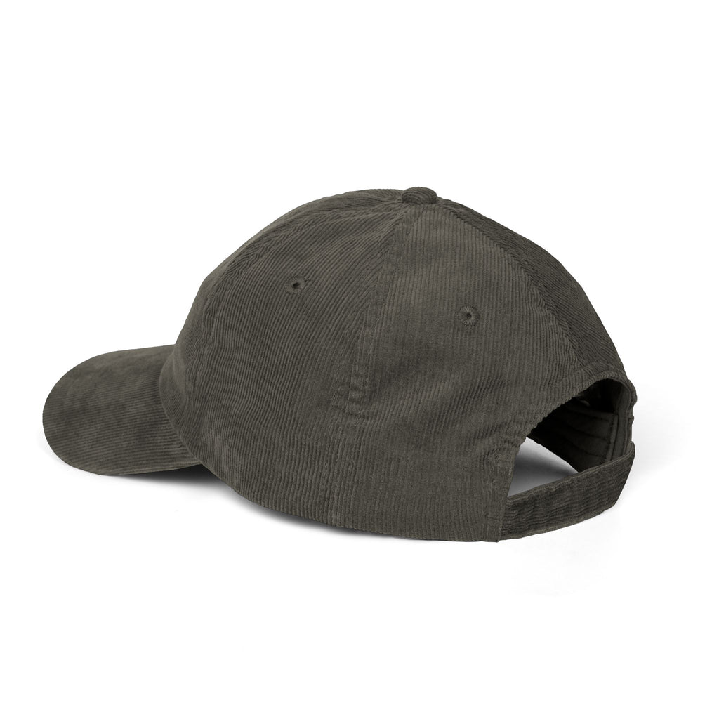 "Dog-eared" Corduroy Embroidered Cap