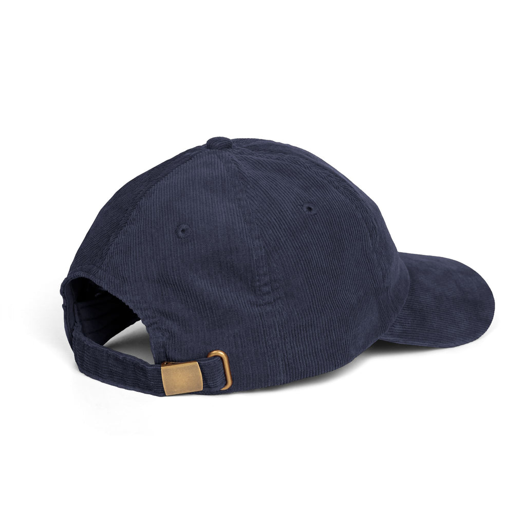 "Life is Fiction" Corduroy Embroidered Cap